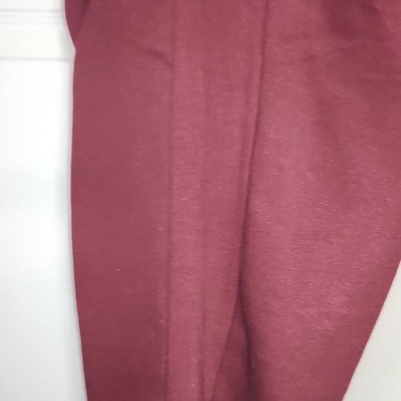 Men's Burgundy Sweatpants - Picture 6 of 6